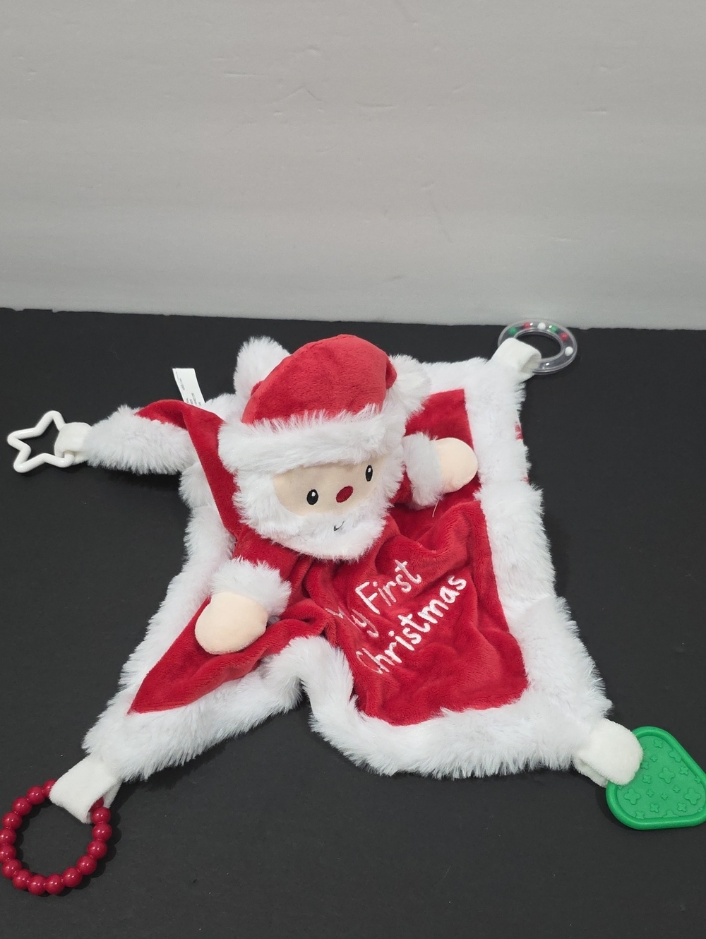 Baby's First Christmas Santa Lovey Plush
